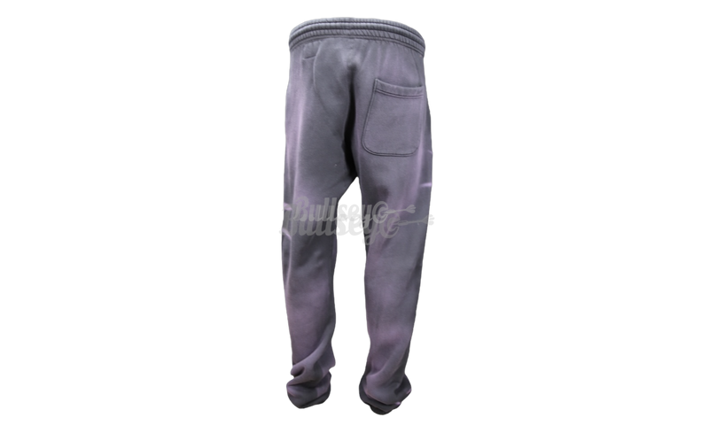 Hellstar Airbrushed Skull Black Closed Elastic Bottom Sweatpants