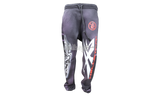 Hellstar Airbrushed Skull Black Closed Elastic Bottom Sweatpants-Urlfreeze Sneakers Sale Online