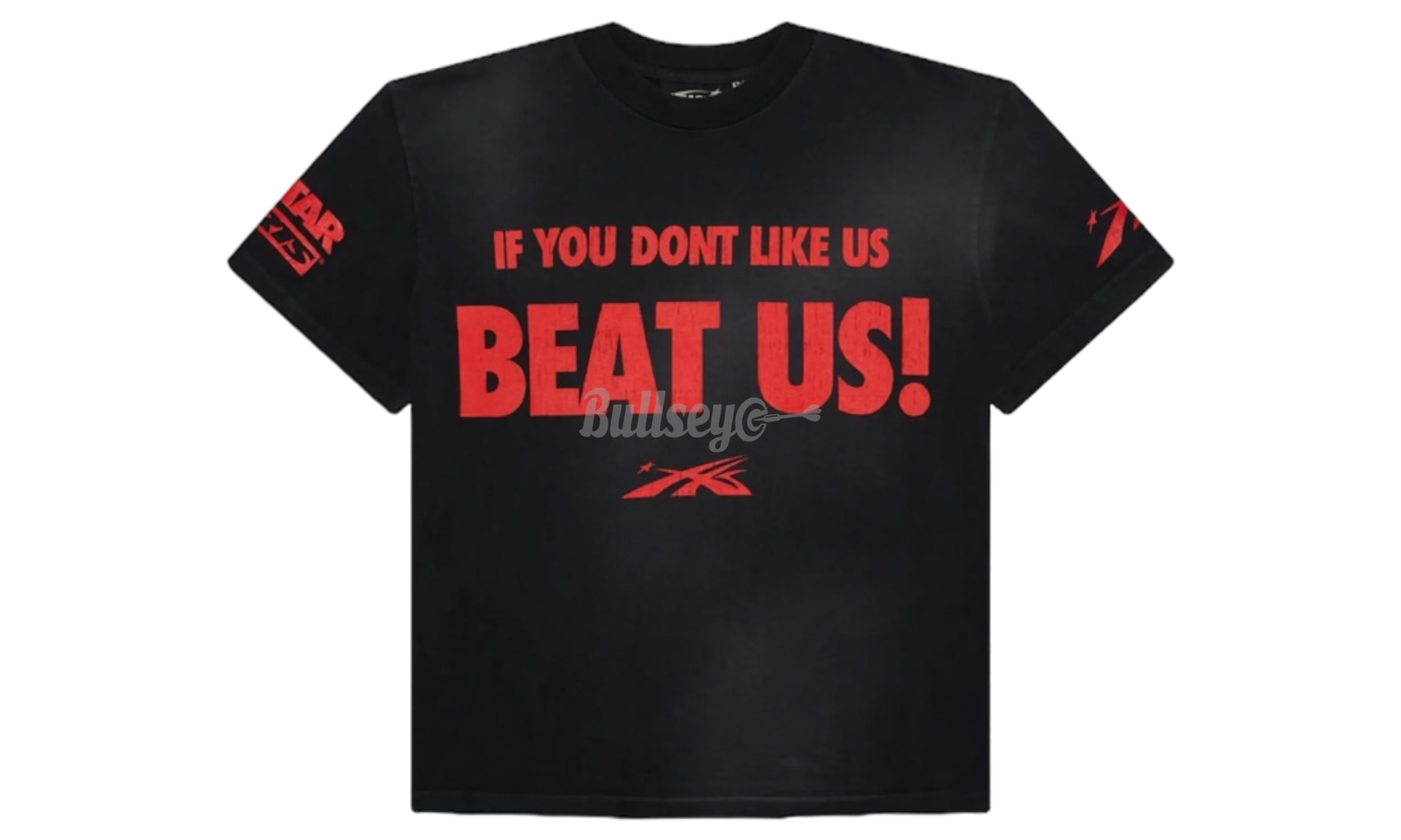 Hellstar Beat Us! Black/Red T-Shirt-Bullseye Sneaker Boutique