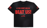 Hellstar Beat Us! Black/Red T-Shirt-Bullseye Sneaker Boutique