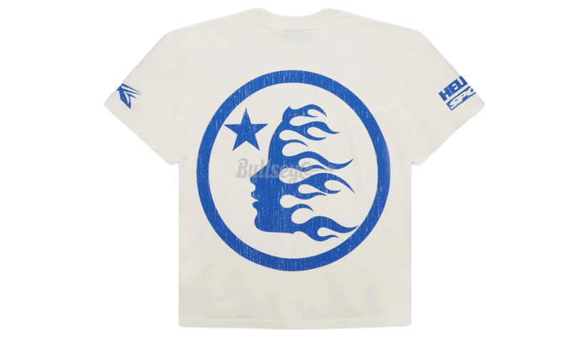 Hellstar Beat Us! White/Blue T-Shirt