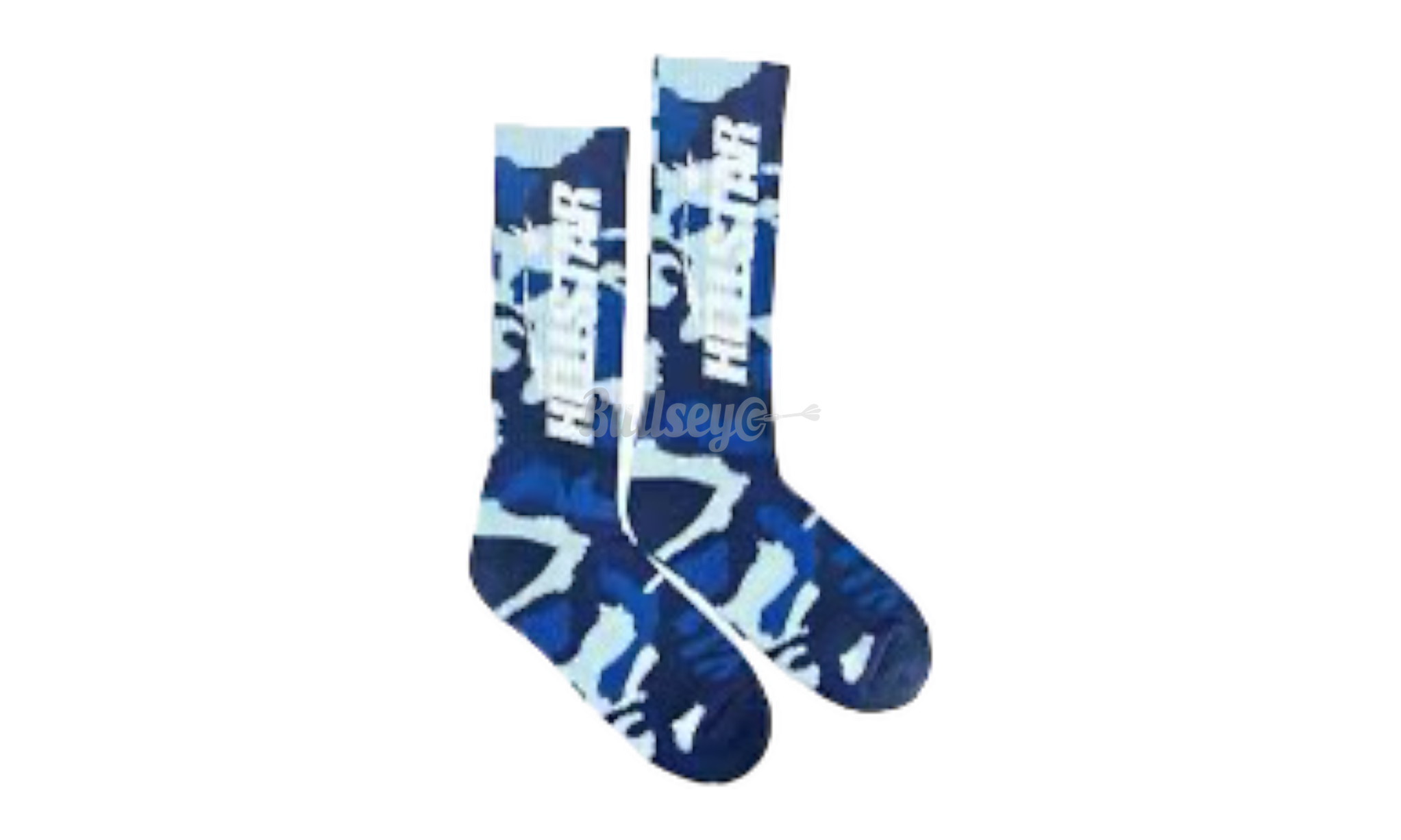 Hellstar Blue Camo Socks-Bullseye Sneaker Boutique