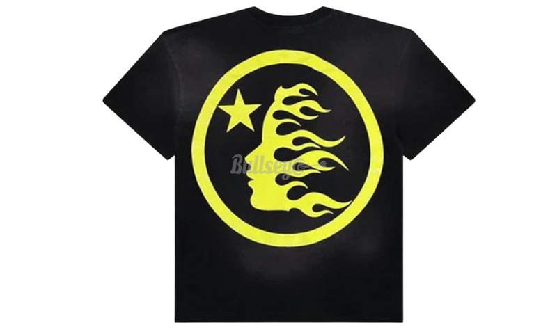 Hellstar Classic Logo Gel Yellow T-Shirt