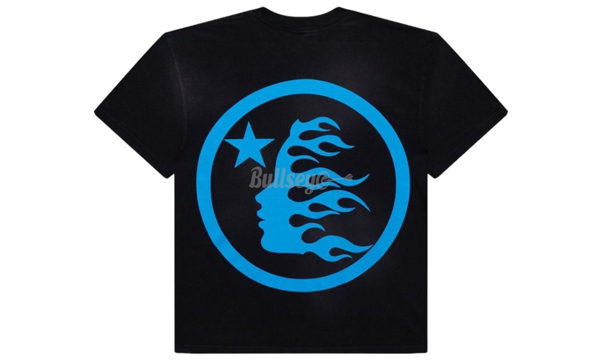 Hellstar Classic T-Shirt (Regular Logo) Black/Blue