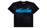 Hellstar Classic T-Shirt (Regular Logo) Black/Blue-Bullseye Sneaker Boutique