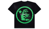 Hellstar Classic T-Shirt (Regular Logo) Black/Green