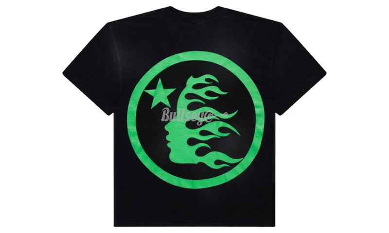 Hellstar Classic T-Shirt (Regular Logo) Black/Green