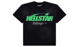 Hellstar Classic T-Shirt (Regular Logo) Black/Green-Urlfreeze Sneakers Sale Online