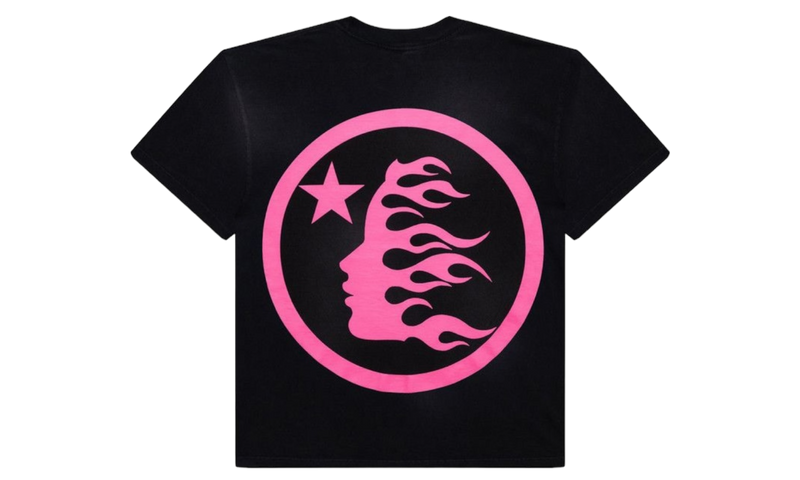 Hellstar Classic T-Shirt (Regular Logo) Black/Pink