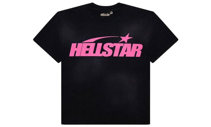 Hellstar Classic T-Shirt (Regular Logo) Black/Pink-Urlfreeze Sneakers Sale Online