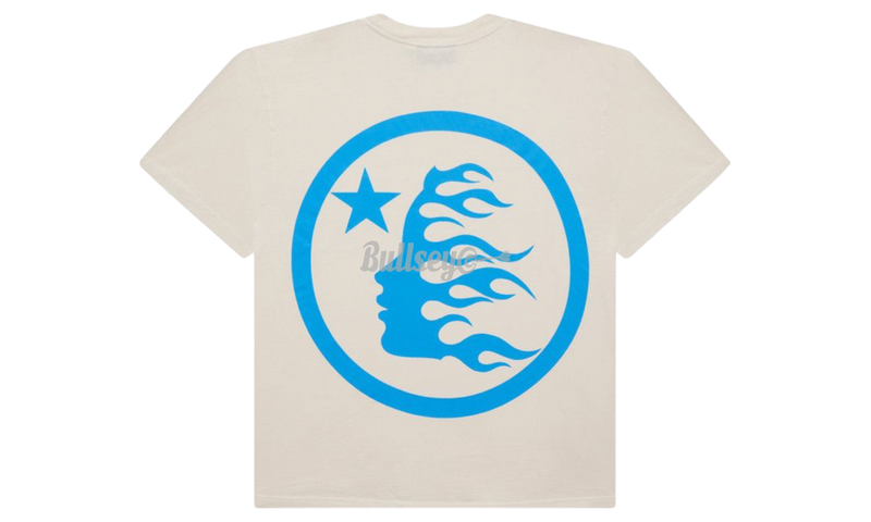 Hellstar Classic T-Shirt (Regular Logo) White/Blue