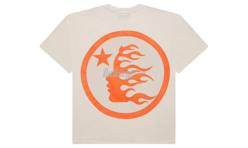 Hellstar Classic T-Shirt (Regular Logo) White/Orange