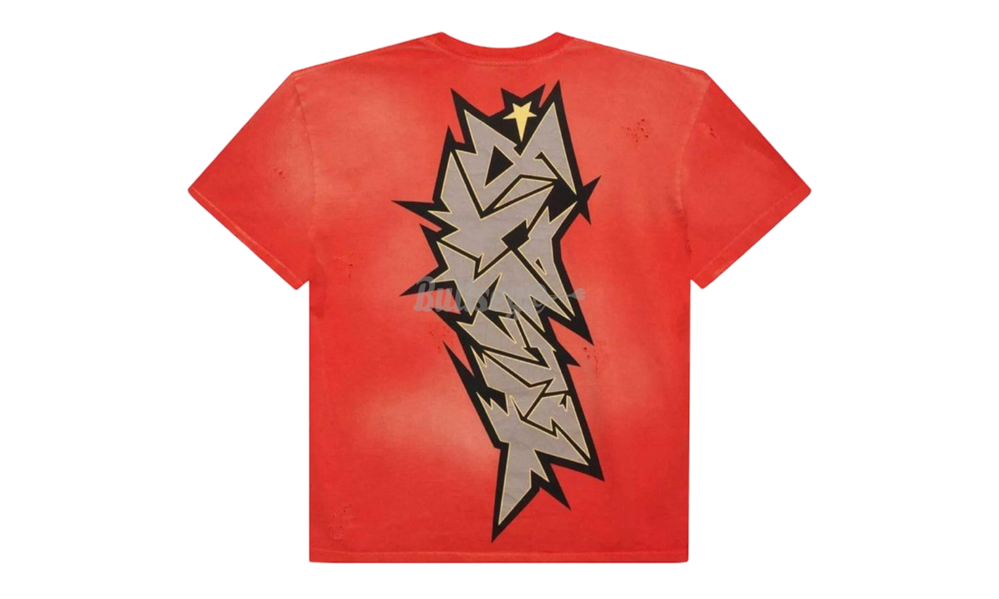 Hellstar Crack Paint Red T-Shirt