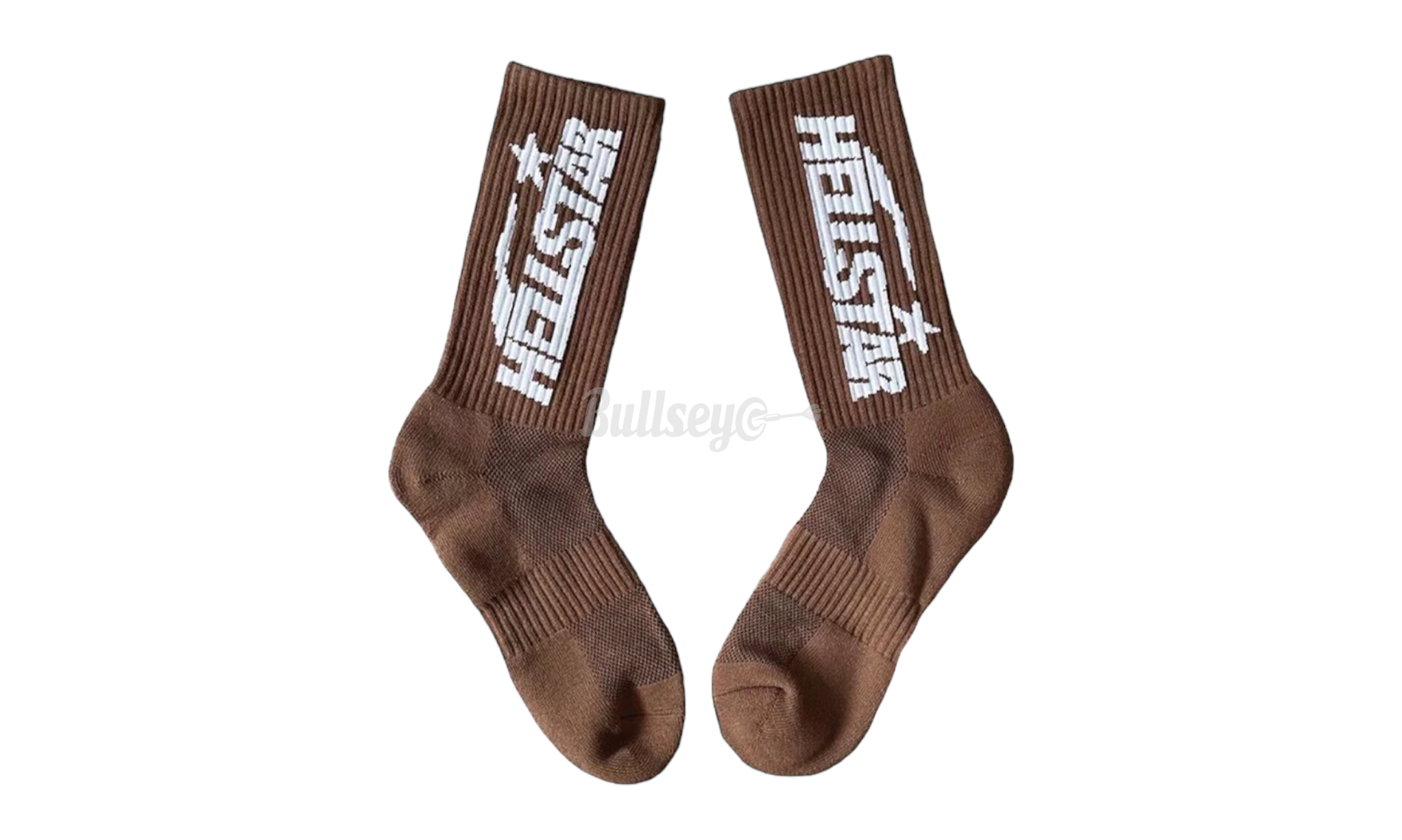 Hellstar Earth Tone Brown Socks-Bullseye Sneaker Boutique