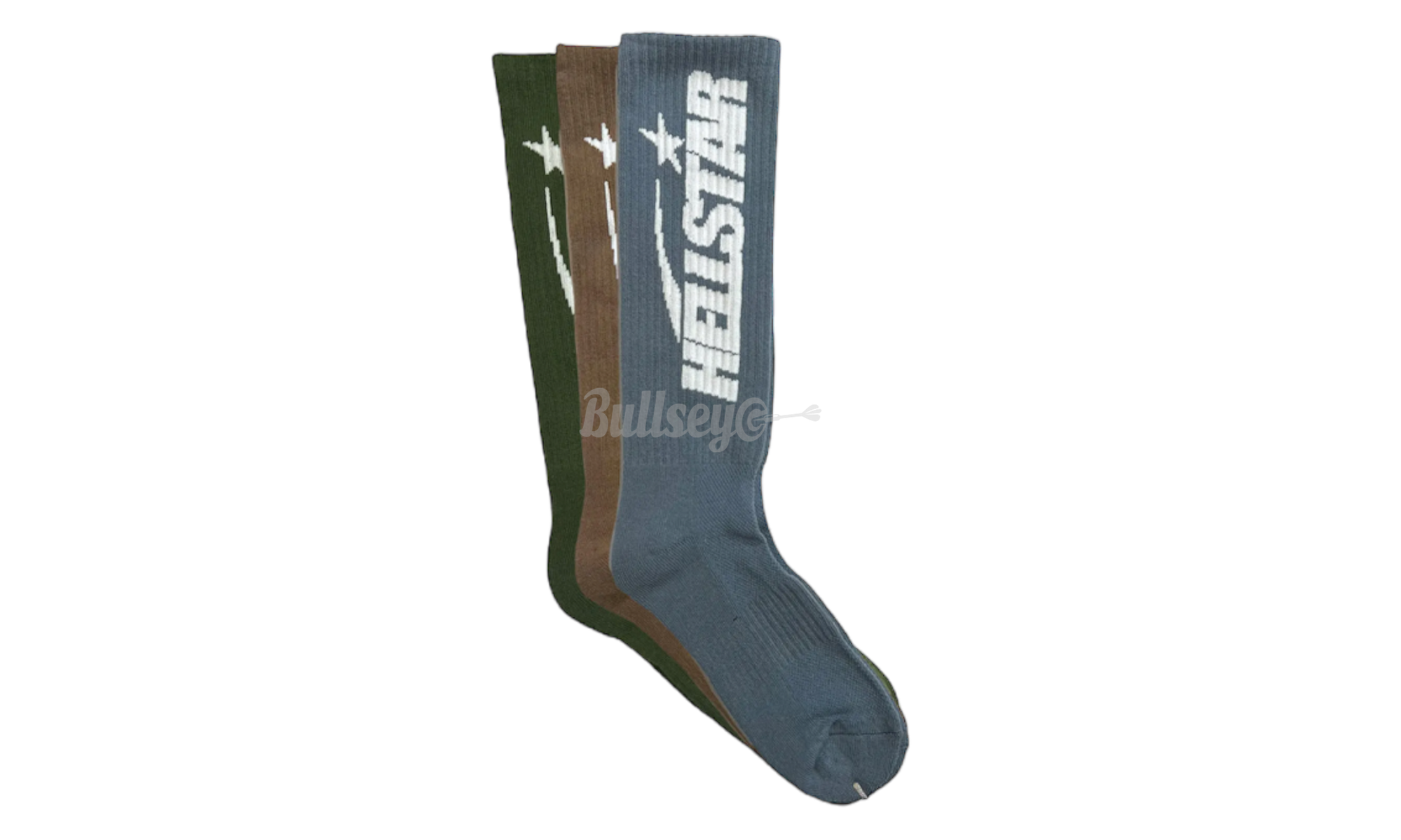 Hellstar Earth Tone Hellstar Socks 3-Pack-Bullseye Sneaker Boutique