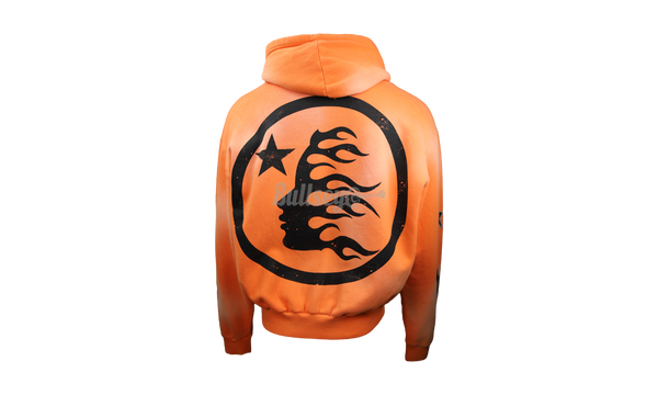 Hellstar Fire Orange Dye Hoodie-UNC Jordan 3 sneaker tees White Tee Kool Kicks