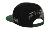 Hellstar Green/Black Paintbrush Snapback Hat