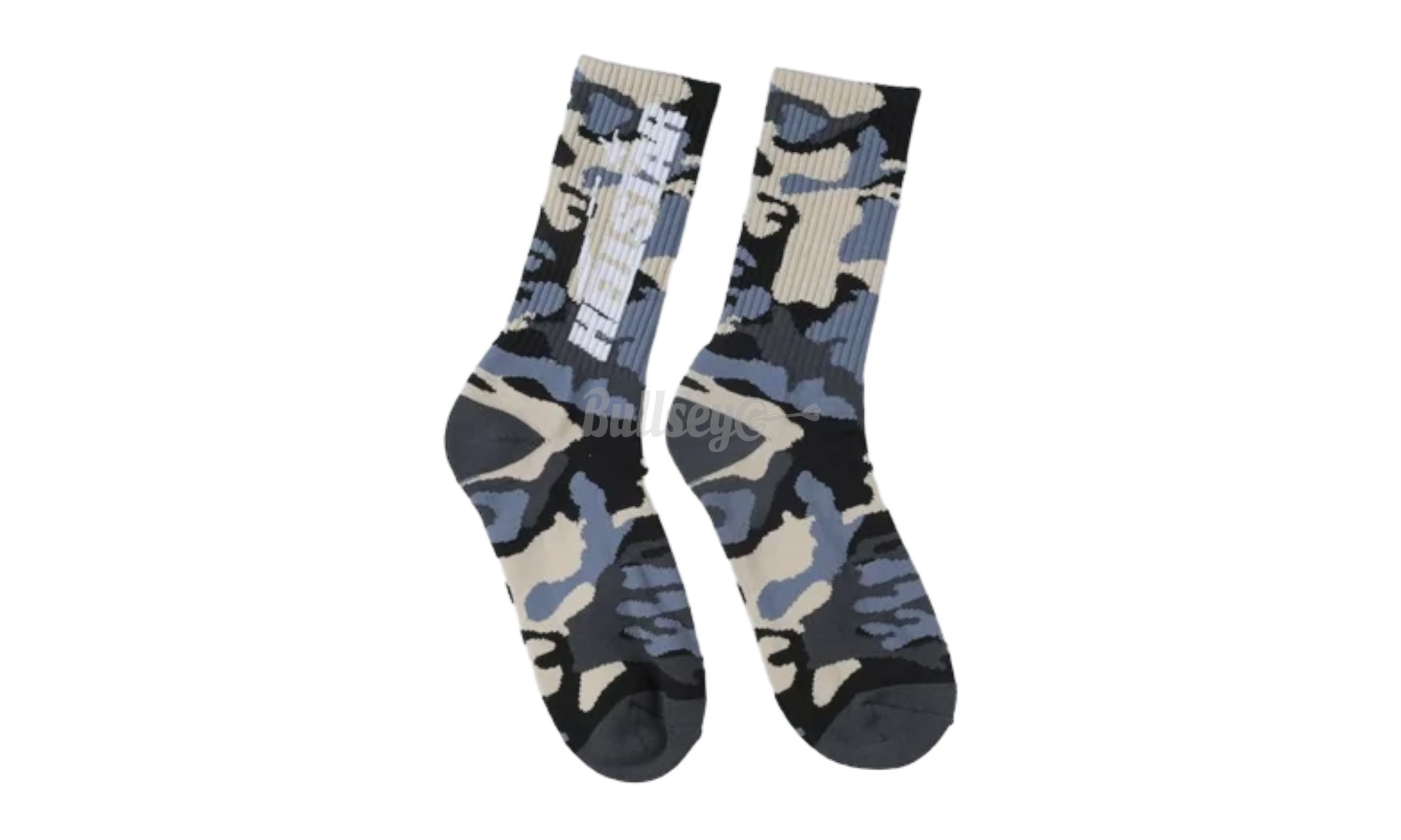 Hellstar Grey Camo Socks-Bullseye Sneaker Boutique