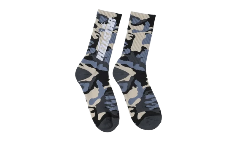 Hellstar Grey Camo Socks-Bullseye Sneaker Boutique