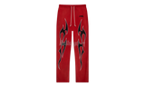 Hellstar Halloween Flame Red Sweatpants-Bullseye Sneaker Boutique