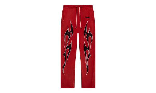 Hellstar Halloween Flame Red Sweatpants-Bullseye Sneaker Boutique