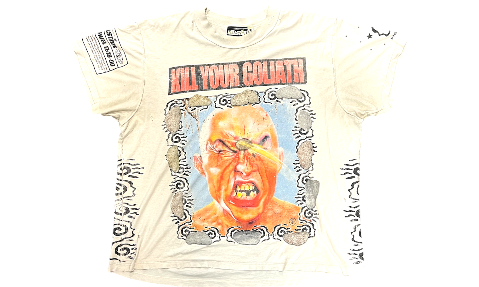 Hellstar Kill Your Goliath T-Shirt (PreOwned)-Bullseye Sneaker Boutique
