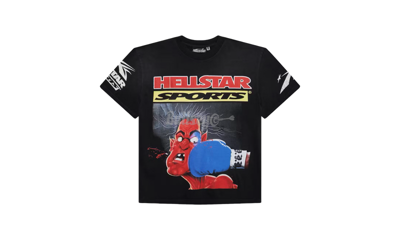 Hellstar Knock-Out Black T-Shirt (PreOwned)-Bullseye Sneaker Boutique