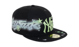 Hellstar NY Black/Neon Graffiti Fitted Hat