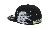 Hellstar NY Black/Neon Graffiti Fitted Hat