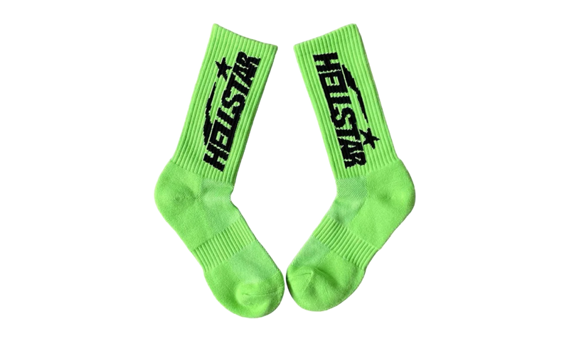 Hellstar Neon Green Socks-Kobe Bryant basketball shoes