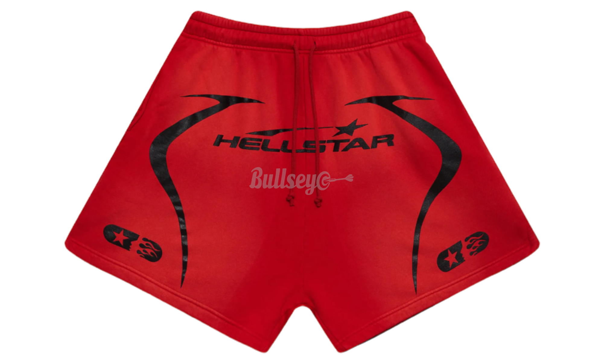 Hellstar Red Warm Up Shorts-Bullseye Sneaker Boutique