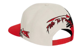 Hellstar Red/Black Paintbrush Snapback Hat