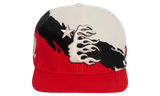 Hellstar Red/Black Paintbrush Snapback Hat-Bullseye Sneaker Boutique