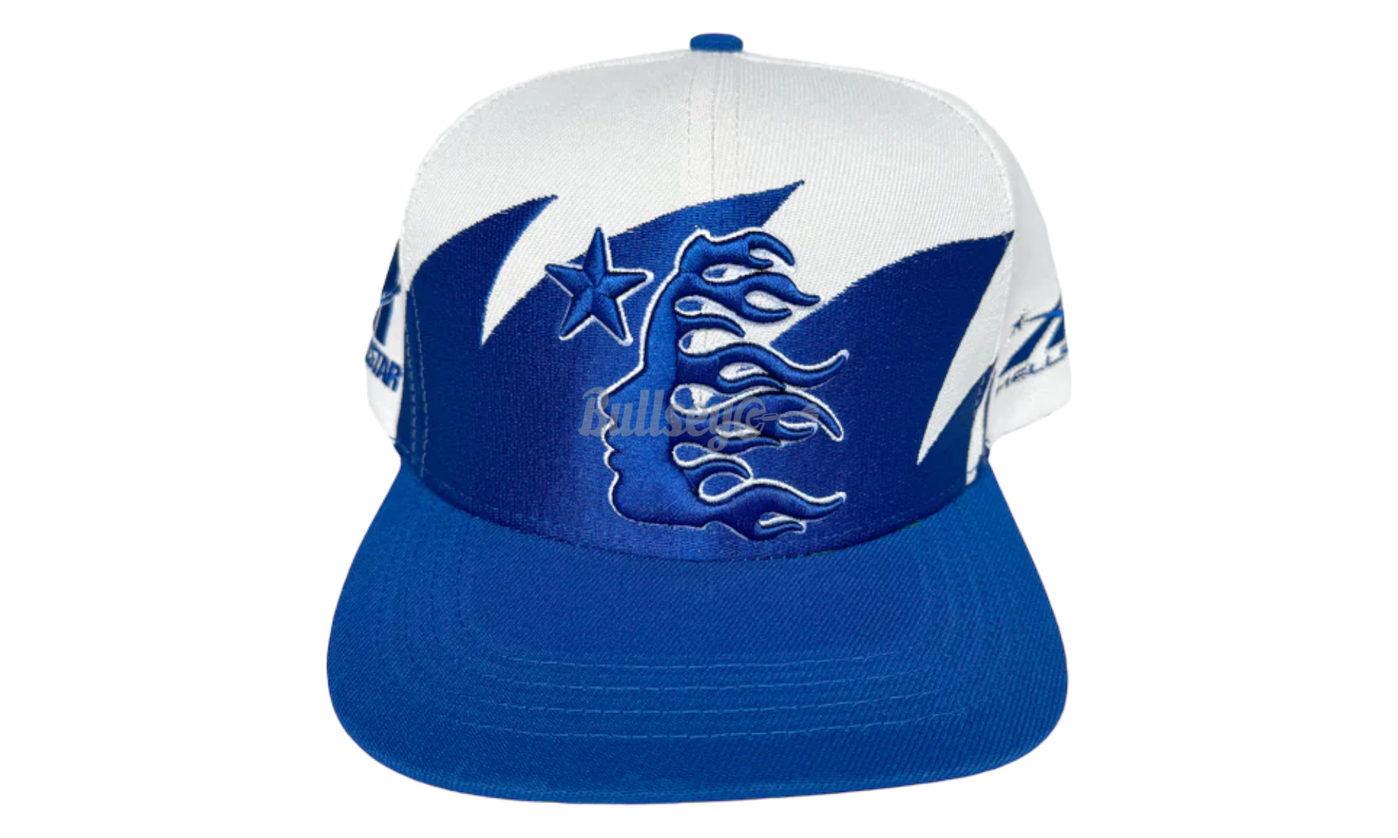 Hellstar Sharkteeth Blue/White Snapback Hat-Bullseye Sneaker Boutique