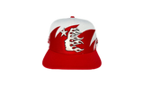 Hellstar Sharkteeth Off-White/Red Snapback Hat-Bullseye Sneaker Boutique