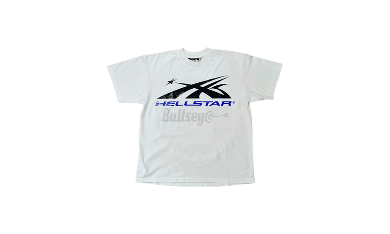 Hellstar Sport Logo Gel White/Blue T-Shirt