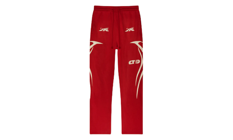 Hellstar Sports Double Hit Red Logo Sweatpants-Urlfreeze Sneakers Sale Online