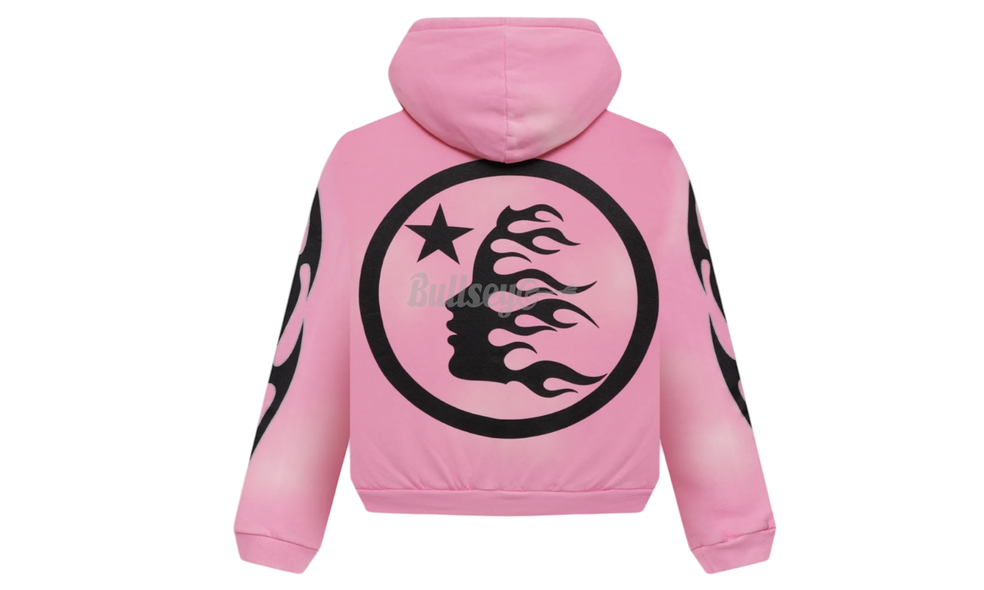 Hellstar Sports Flame Pink Zip-Up Hoodie