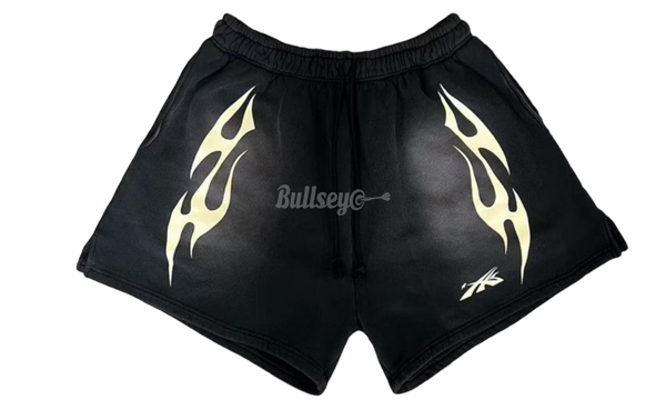 Hellstar Sports Flame Shorts-Stay on the front side of fashion with these cute boots