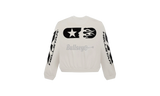 Hellstar Sports White Crewneck-Bullseye Sneaker Boutique