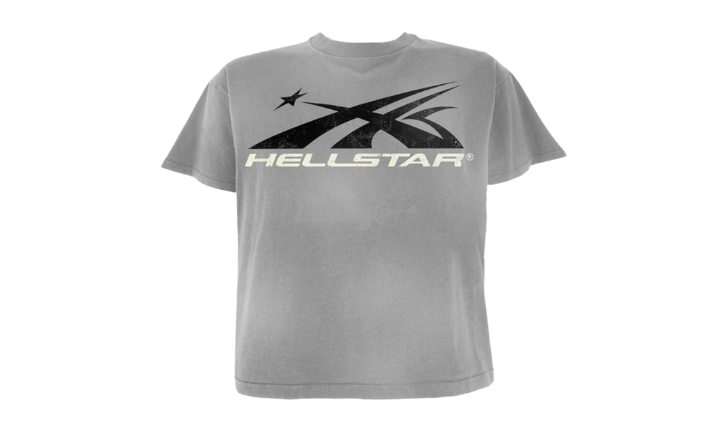 Beard Veronica Sneakers Hellstar - – heart con Studios low-top Basic sneakers logo Shirt - Marrone stampa T Grey
