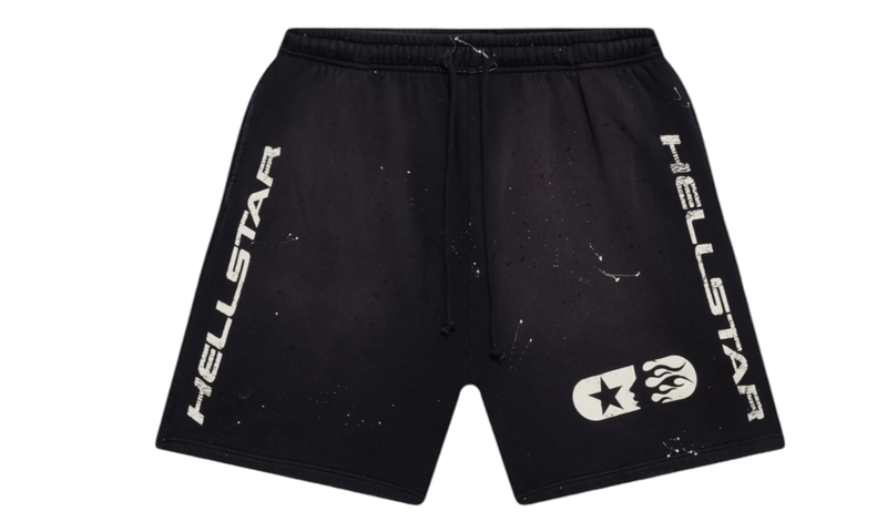 Hellstar Studios Black Shorts-Bullseye Sneaker Boutique