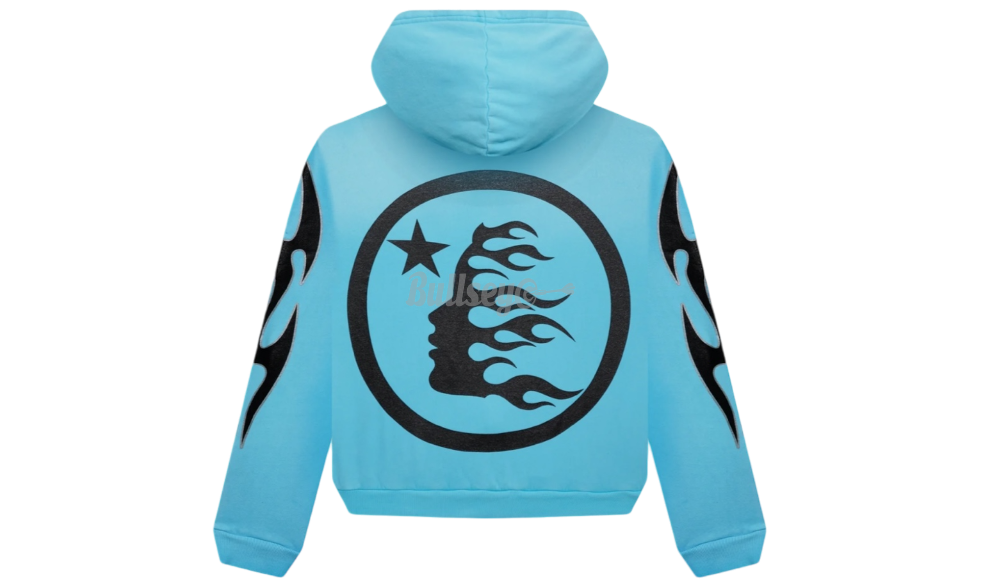 Hellstar Studios Blue Zip-Up Hoodie