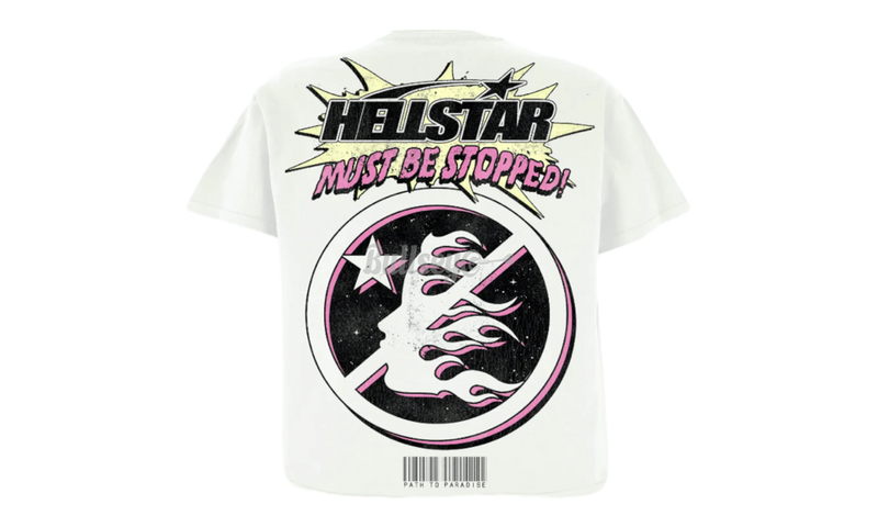 Hellstar Studios Breaking News White T-Shirt
