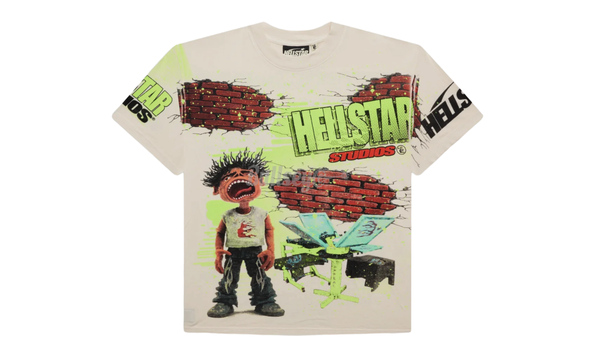 Hellstar Studios Brick Wall T-Shirt-Bullseye Sneaker Boutique