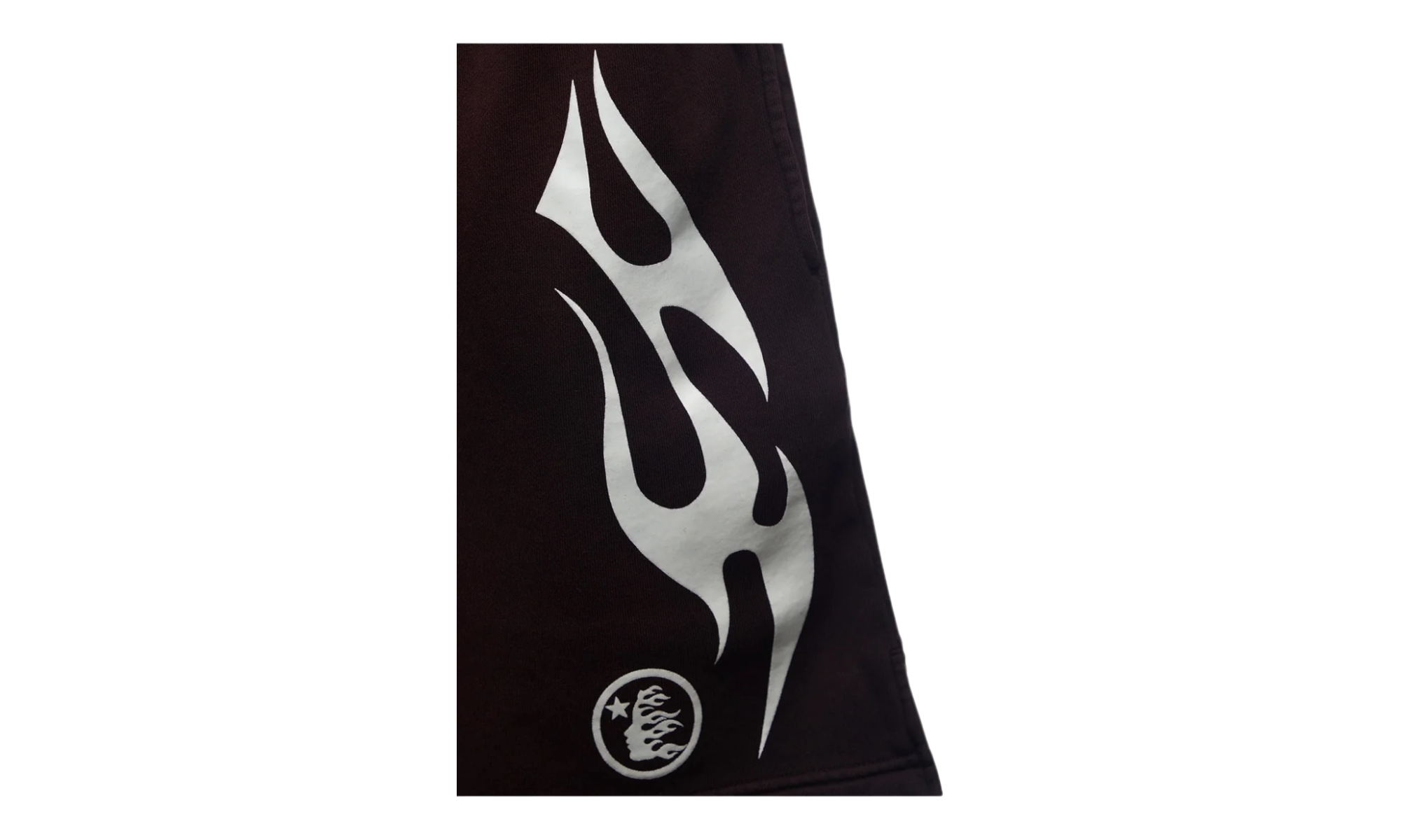 Hellstar Studios Brown Flame Shorts