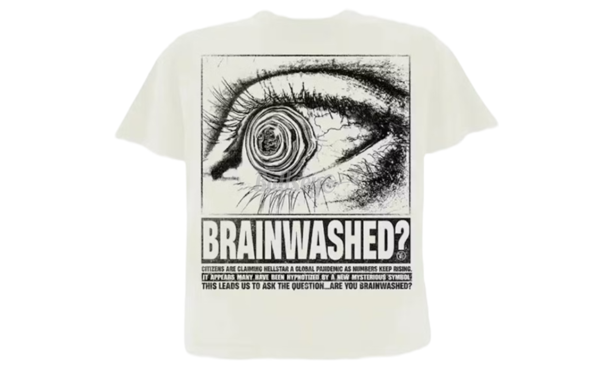 Hellstar Studios Eyeball White T-Shirt-Bullseye Sneaker Boutique
