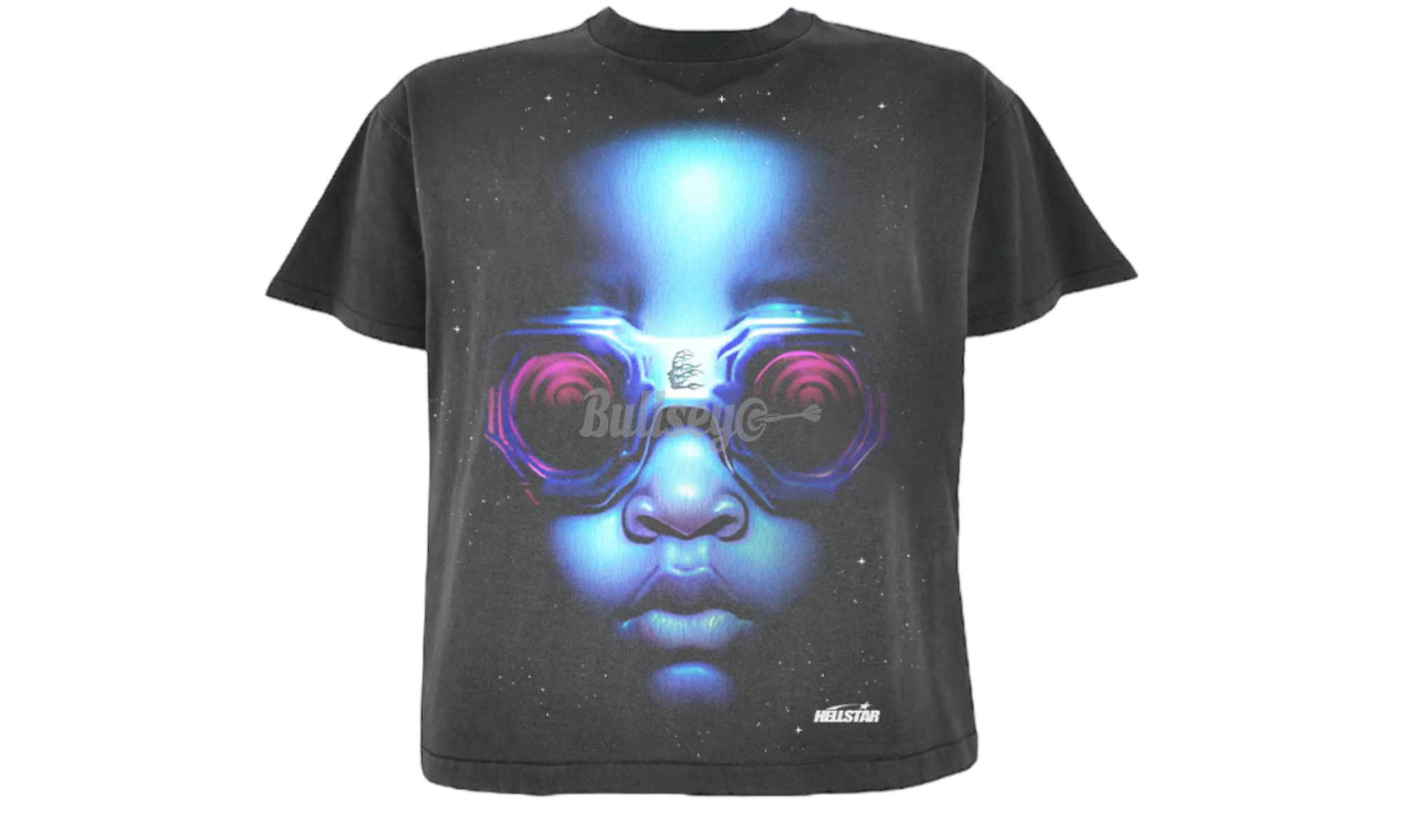 Hellstar Studios Goggles Black T-Shirt-Bullseye Sneaker Boutique