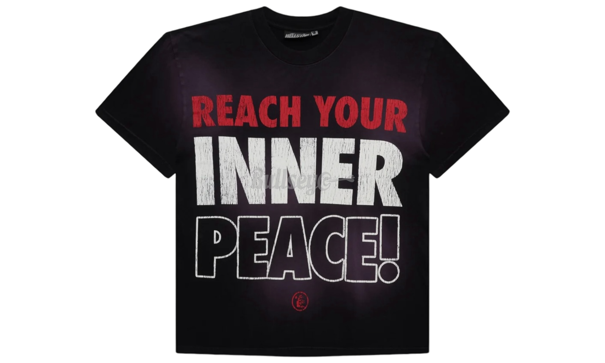 Hellstar Studios Inner Peace Black/Red T-Shirt-Bullseye Sneaker Boutique