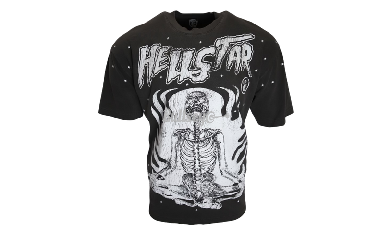 Hellstar Studios Inner Peace T-Shirt Black-Puma Klassische Sneaker aus Wildleder in Schwarz